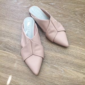 1. State Rime Leather Ceramic Mules